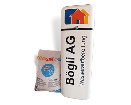 enthaertungsanlage efh TecnoSoft ECO Premium Wasserenthärtungsanlage für Einfamilienhaus 2-10 Personen mit Touchscreen-Display und integriertem Salzbehälter